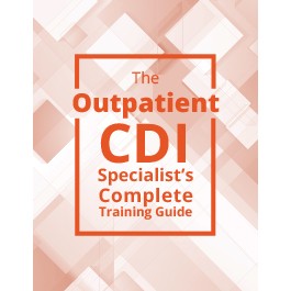 Outpatient CDI Training Guide