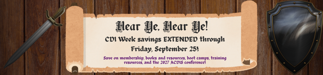 CDI Week discounts extended